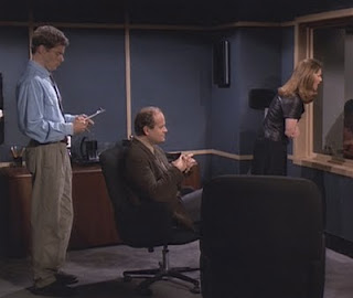 They like Frasier, they like Roz, this one kid seems to love the speedo man... The other side of the mirror