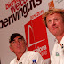 Jean-Pierre Dick & Loick Peyron winners of the Barcelona World Race