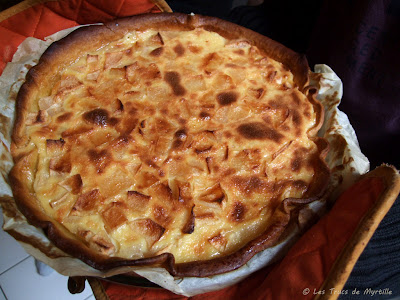 La tarte aux pommes de Fanfan (voir la recette)