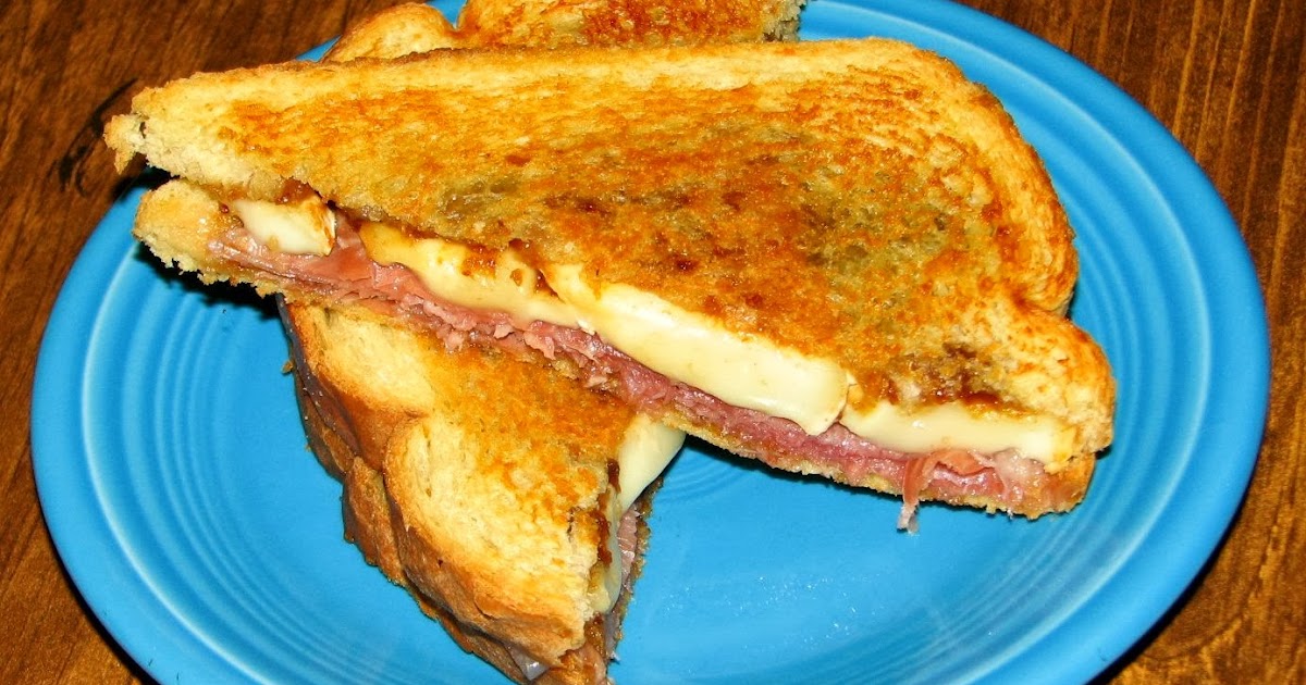 Shel's Kitchen Prosciutto and Brie Grilled Cheese