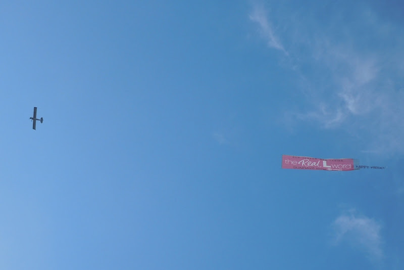 Real L Word sky Pride banner