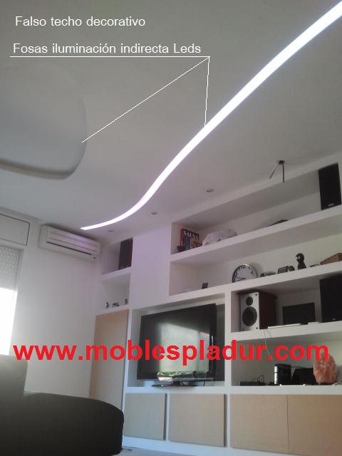 Pladur barcelona: techos de pladur Falsos techos pladur leds