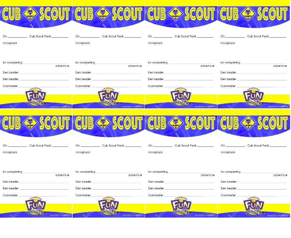 Akela's Council Cub Scout Leader Training: Cub Scout ... Akela's Council Cub Scout Leader Training: Cub Scout ...