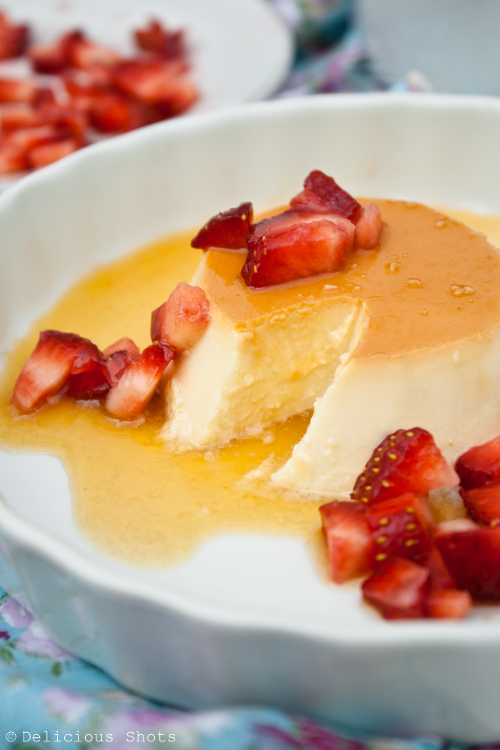 Delicious Shots Goat Cheese Flan and a Trip to Vermont