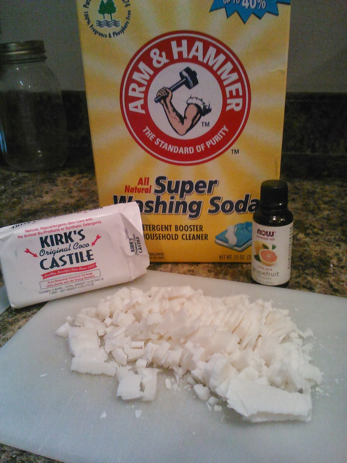 Sports Bras and Aprons Homemade Dish Soap and Dishwasher Tabs