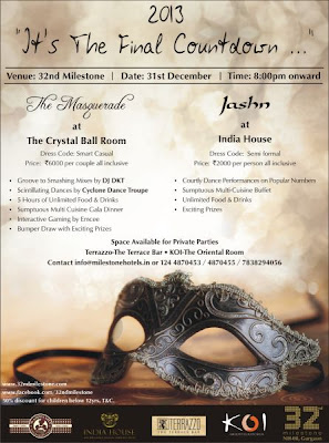 New Year's Eve 2013: The Masquerade at The Crystal Ball Room