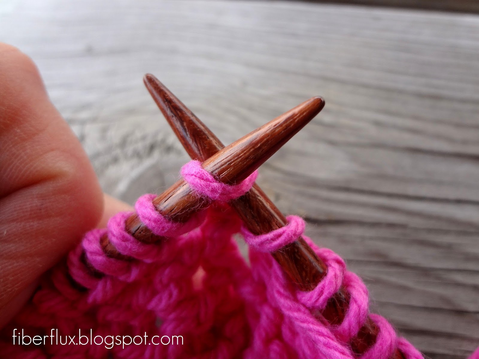 Fiber Flux: How To SKP (Slip, Knit, Pass)
