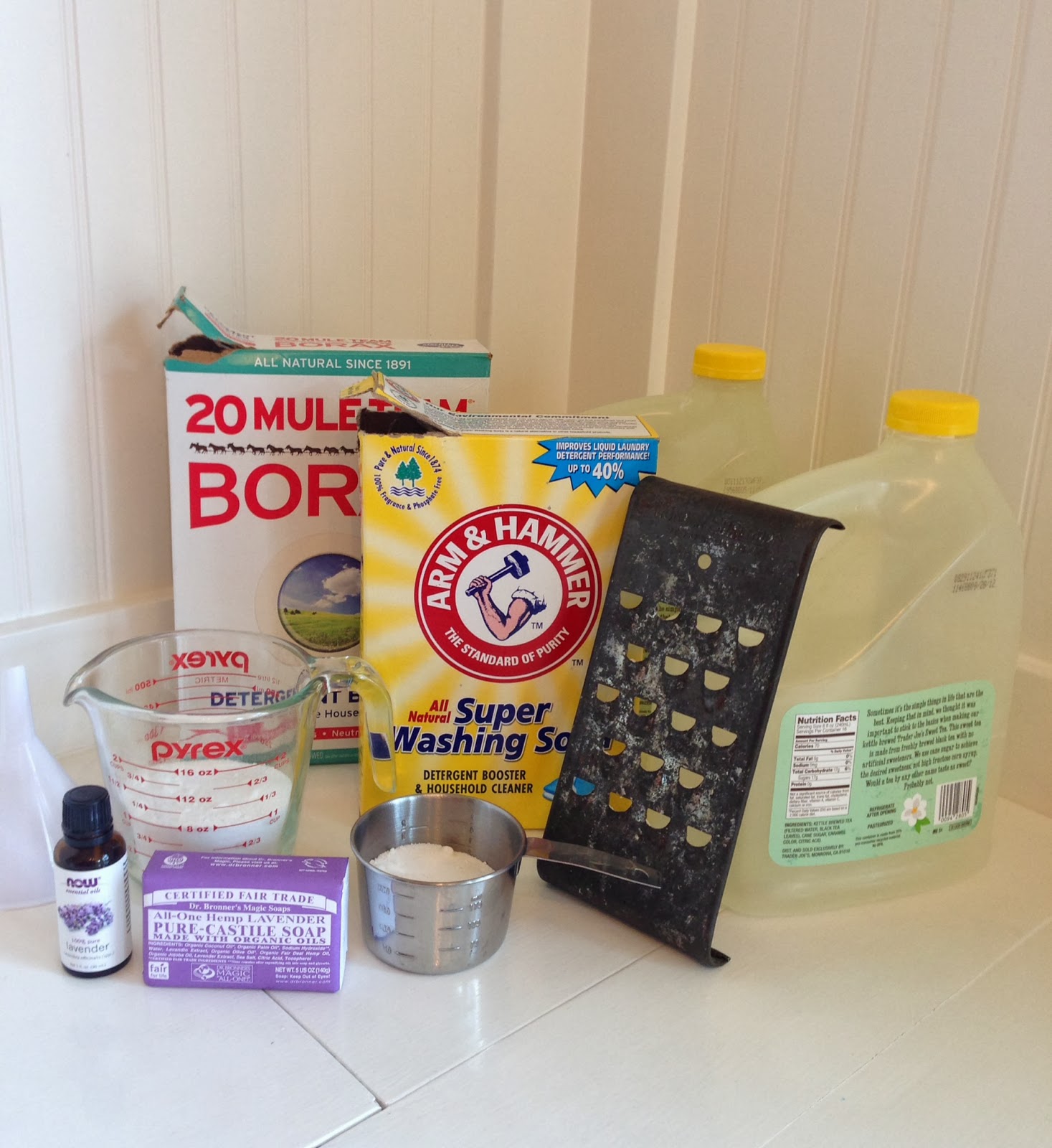 Parris House Wool Works Homemade Lavender Laundry Detergent