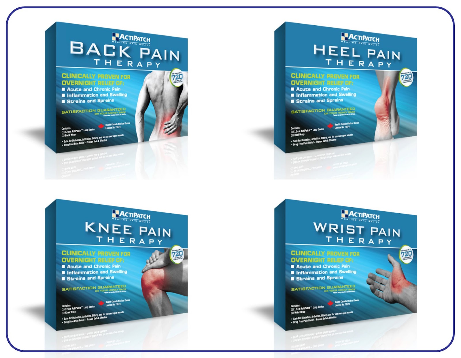 Juno Pain Relief Products ActiPatch Pain Relief Products