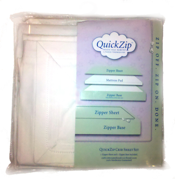 zip off crib sheets