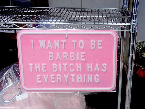 i want to be a barbie