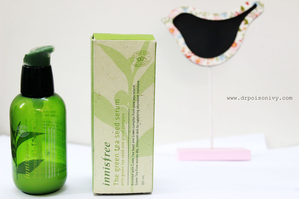 Dr.Poison Ivy's Beauty Blog Innisfree Green Tea Seed Serum Review