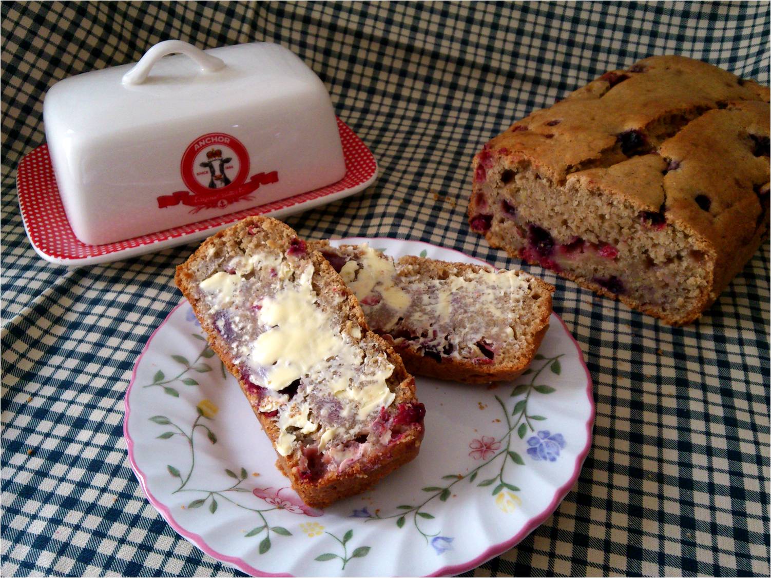 Mixed Berry and Banana Loaf in association with Anchor Utterly