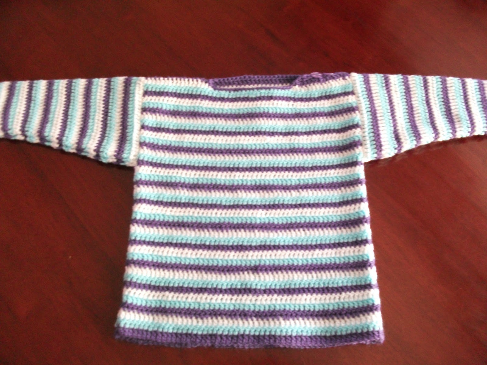 .Lindas Crafty Corner: Boat Neck sweater.