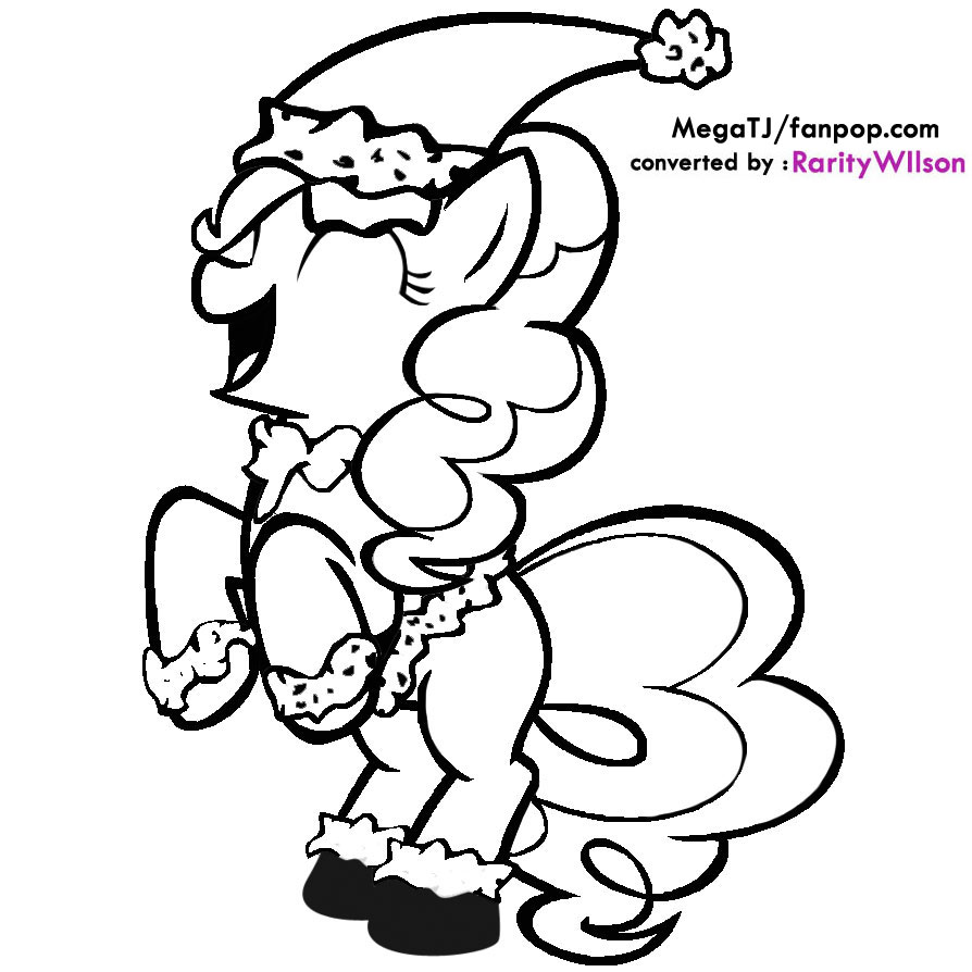 My Little Pony Christmas Coloring Pages | Team colors