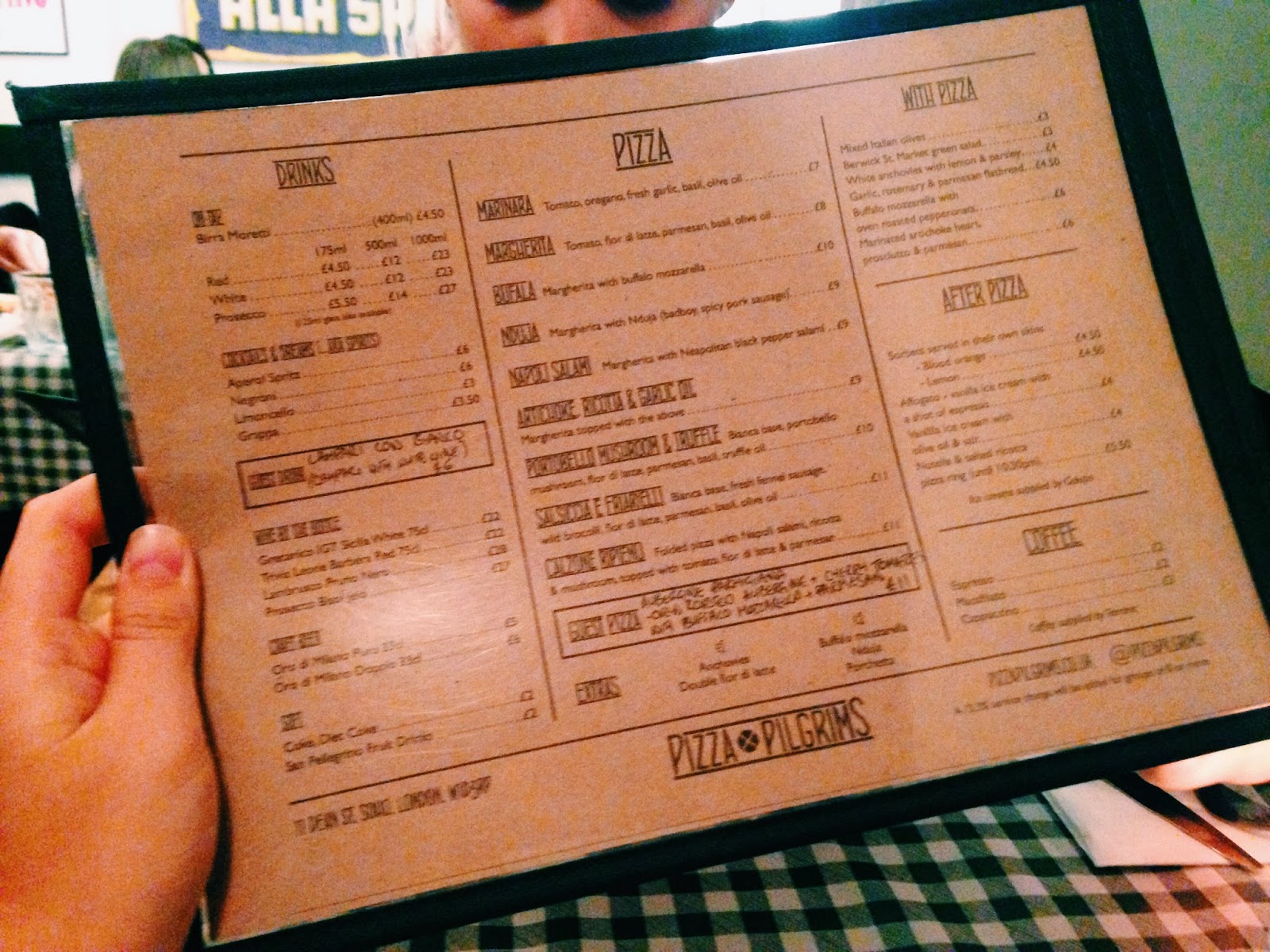 My London Pizza Pilgrims, Soho