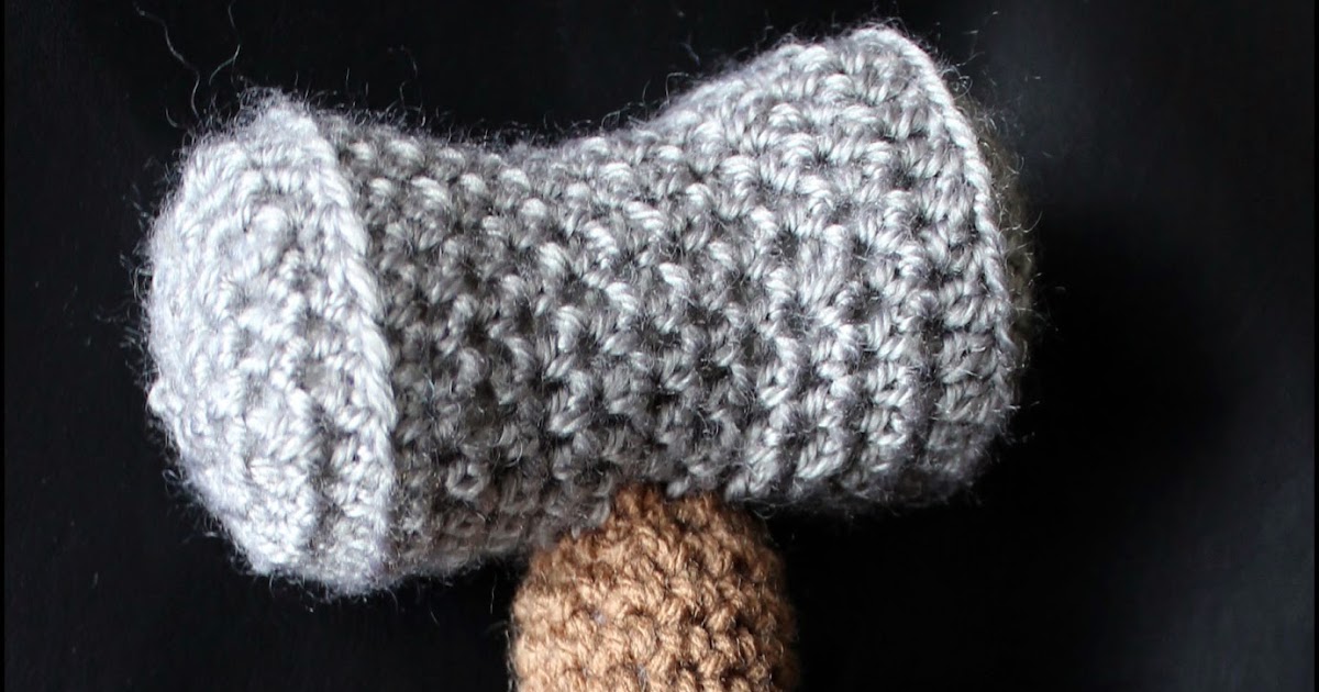 Mamma That Makes Crochet Hammer Toy