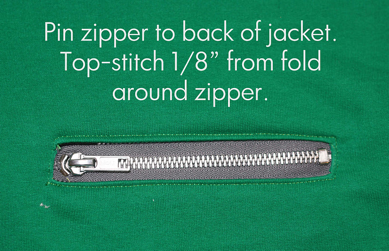 Project Run and Play Exposed Zipper Pocket Tutorial By Jessica from