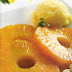 Piña flameada con frutas secas
