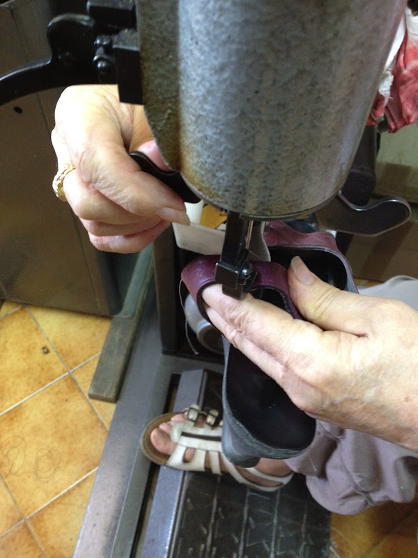 chaussure trop grande