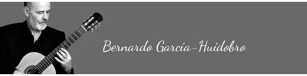 Blog oficial del guitarrista Bernardo García-Huidobro