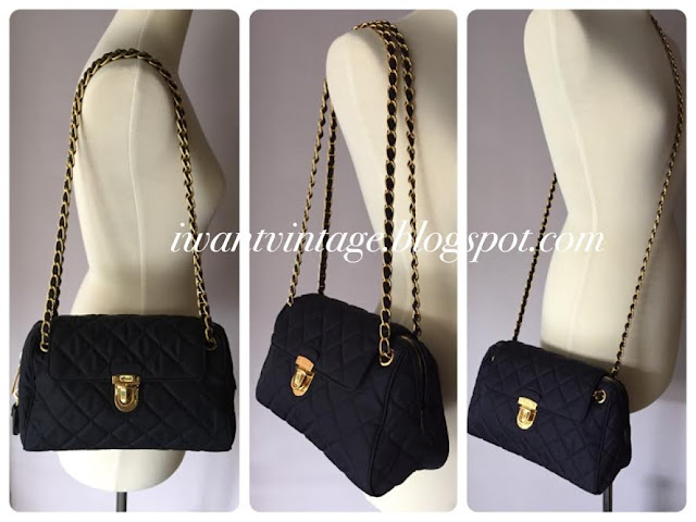 prada tessuto impuntu chain bag