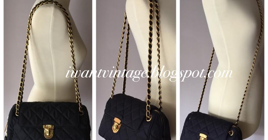 prada tessuto impuntu chain bag