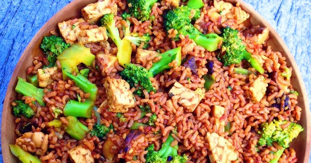 Indonesian Style 'Fried' Rice (VEGAN, NO OIL) Healthiecook