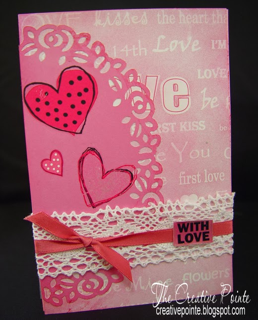 Card happy greeting valentine cards valentines off The Creative Pointe: Valentine's Week: "With Love" Card