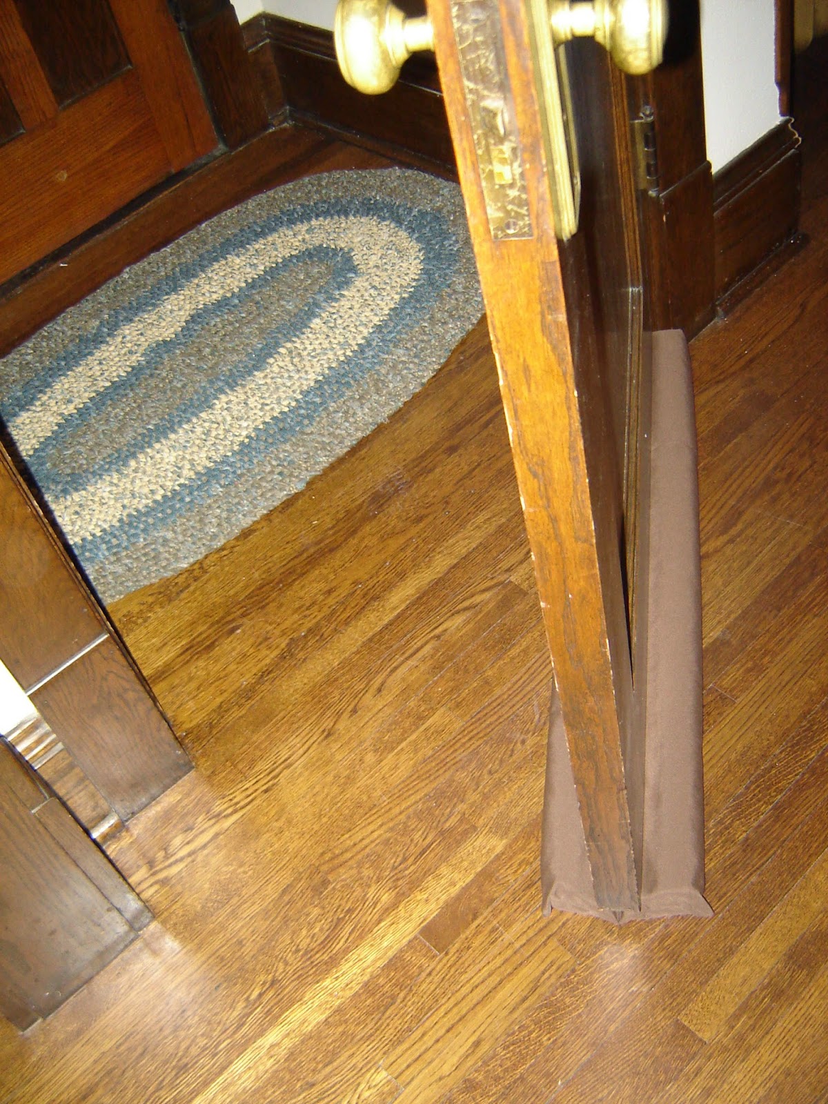 Double Sided Door Draft Stopper Blueberry Backroads