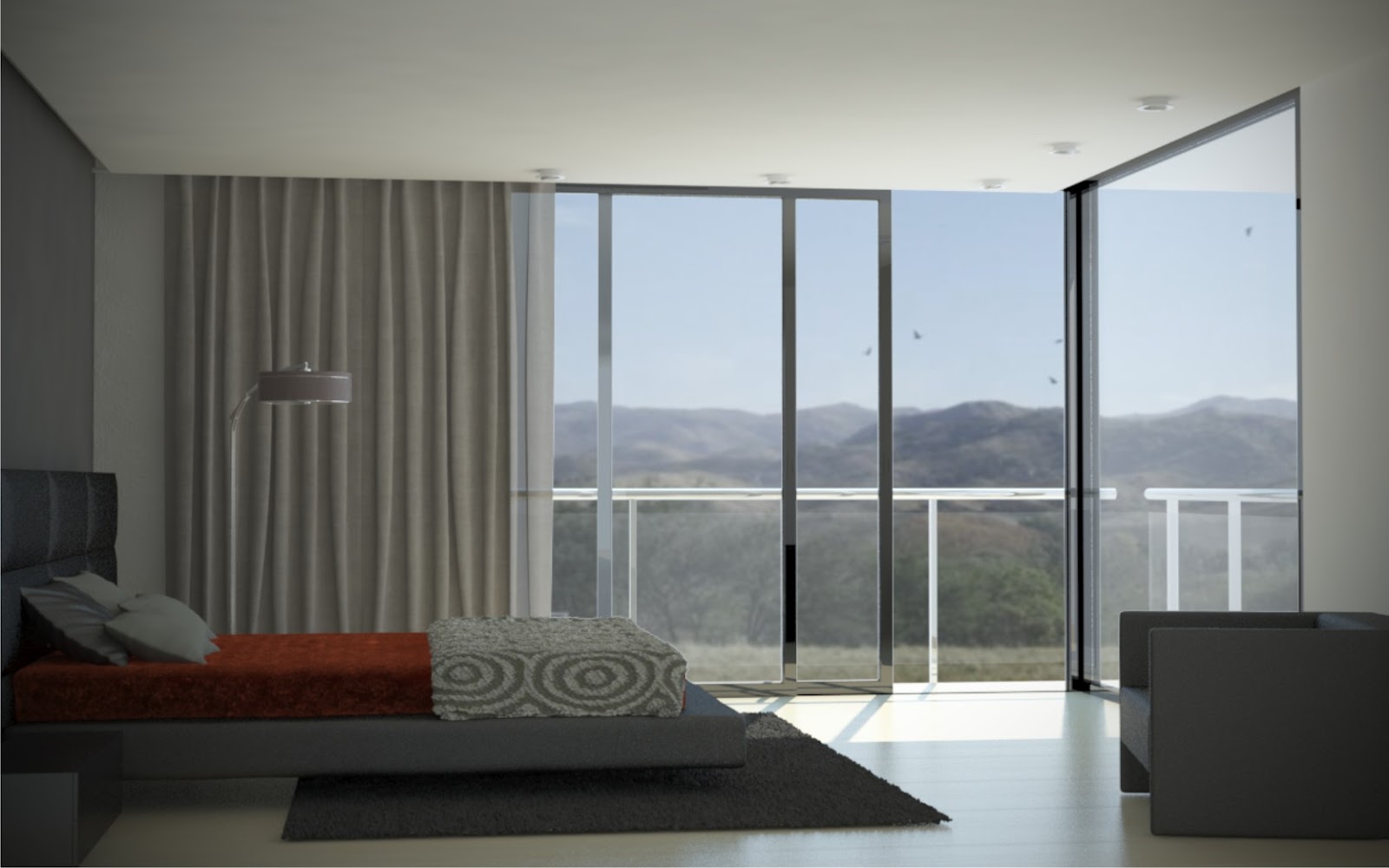 norte+2 arquitectura: DORMITORIOS MINIMALISTAS