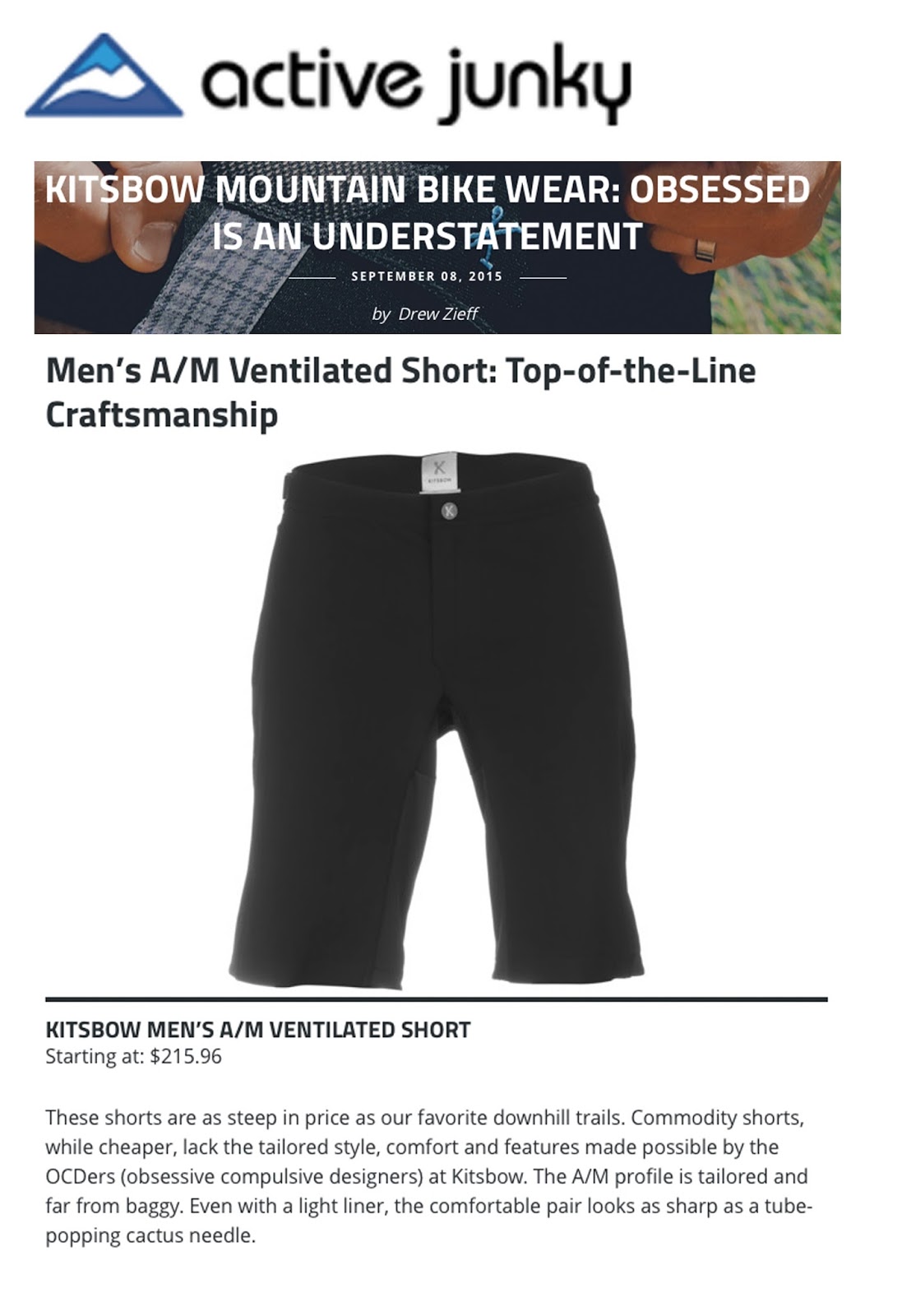 Active Junky Features Kitsbow Kitsbow Media Clips