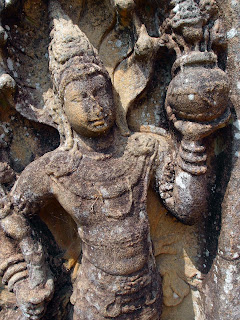 Nice stone carving in Lankatilaka temple.