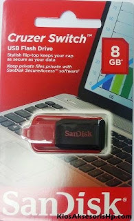 Flashdisk 8gb Sandisk cruzer switch
