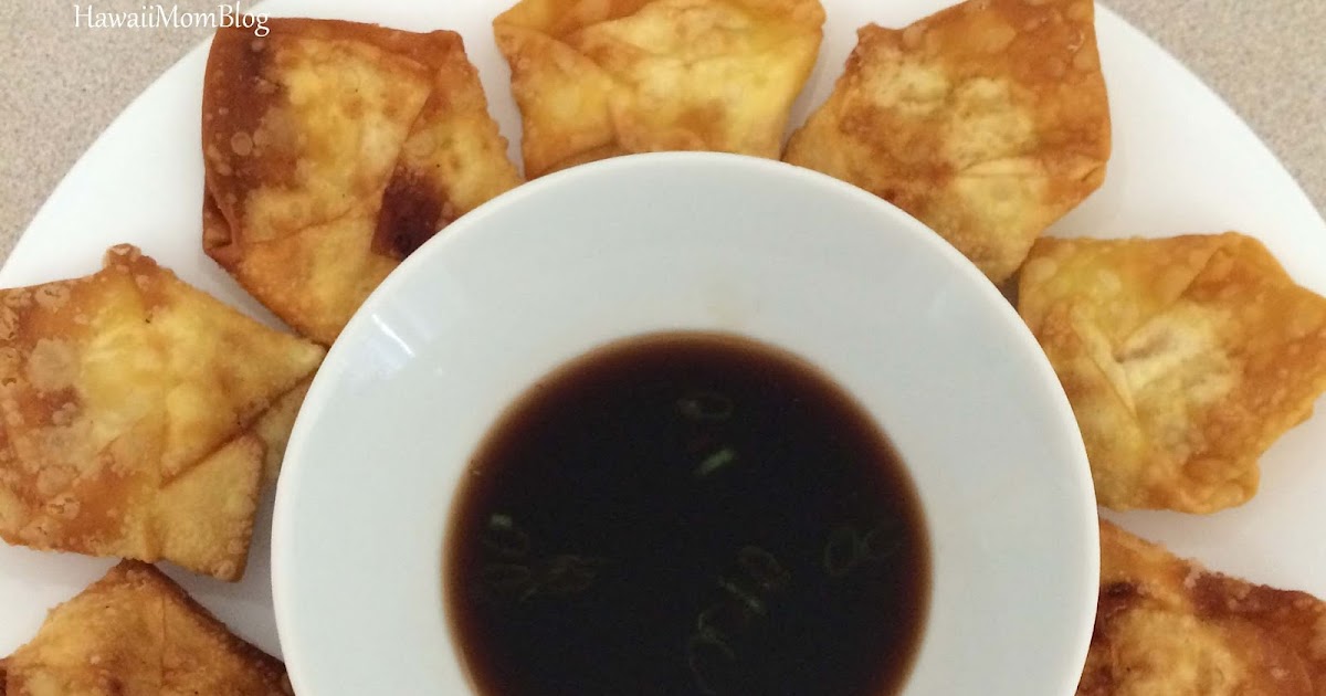 Hawaii Mom Blog Crab and Cream Cheese Wontons