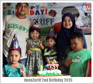 Zariff's 2nd Birthday 2015
