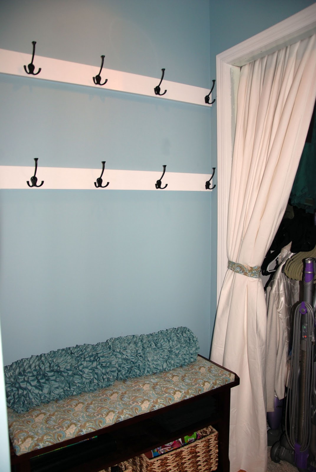 Operation Decrapification Simple Pottery Barn Inspired Coat Hooks