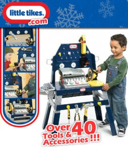 little tikes workbench with engine