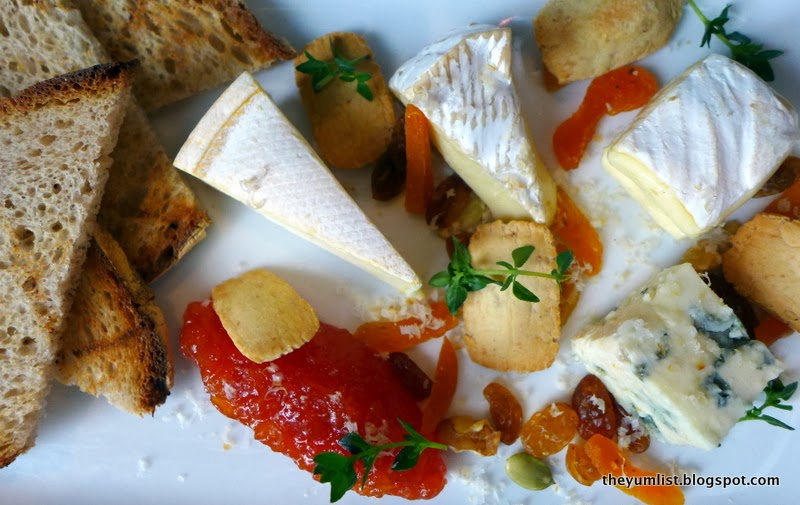 Cheese Platter, Pressroom Bistro pavilion, date night