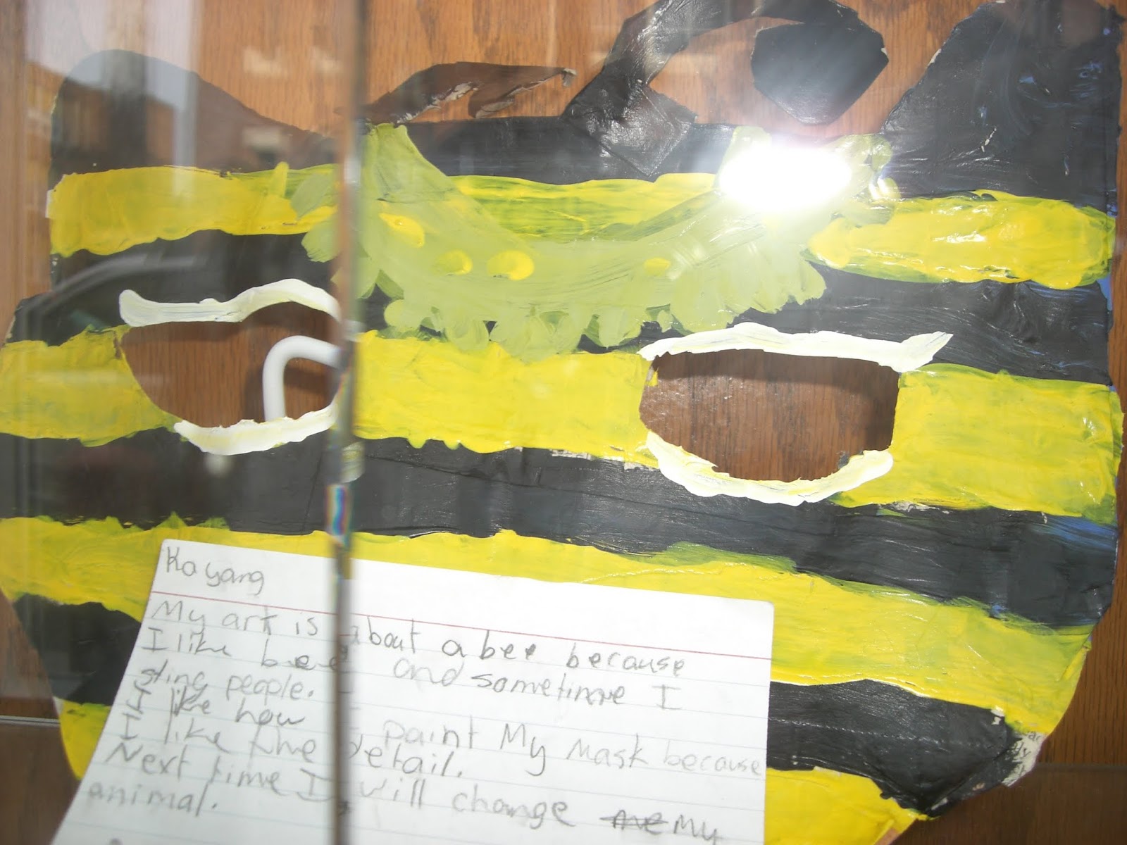 Art on your Sleeve a PYP art blog Who We Are 5th grade metaphor masks