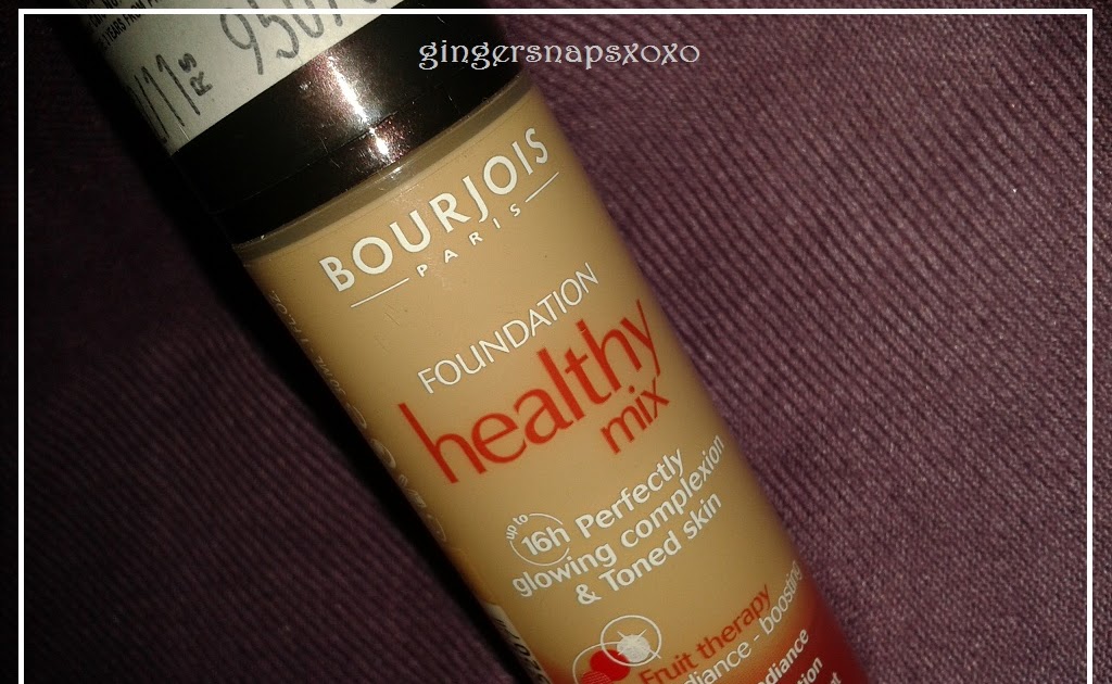 Bourjois Healthy Mix Liquid Foundation Review GingerSnaps