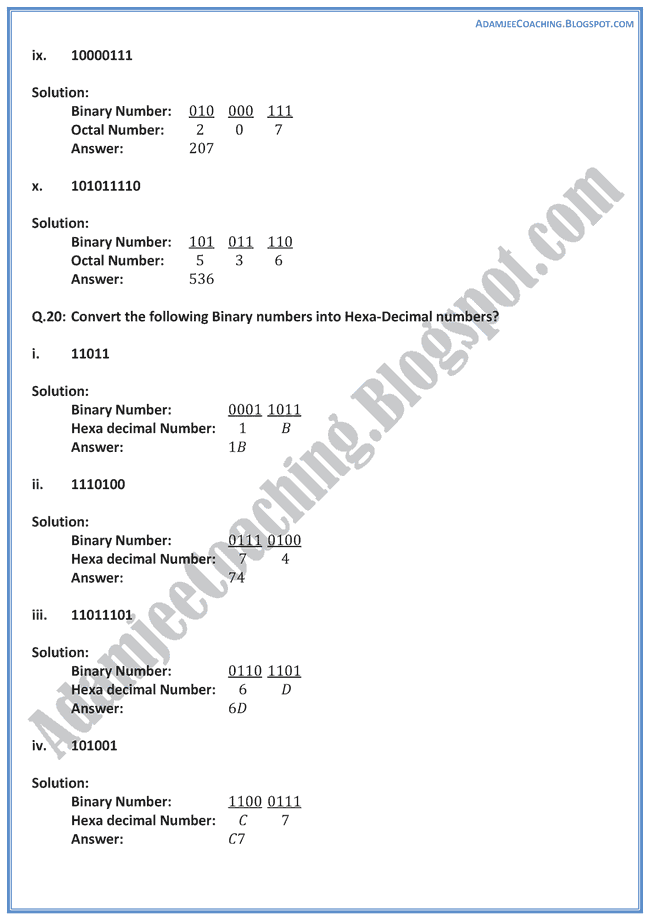 Data-Representation-Descriptive-Question-Answers-Computer-IX