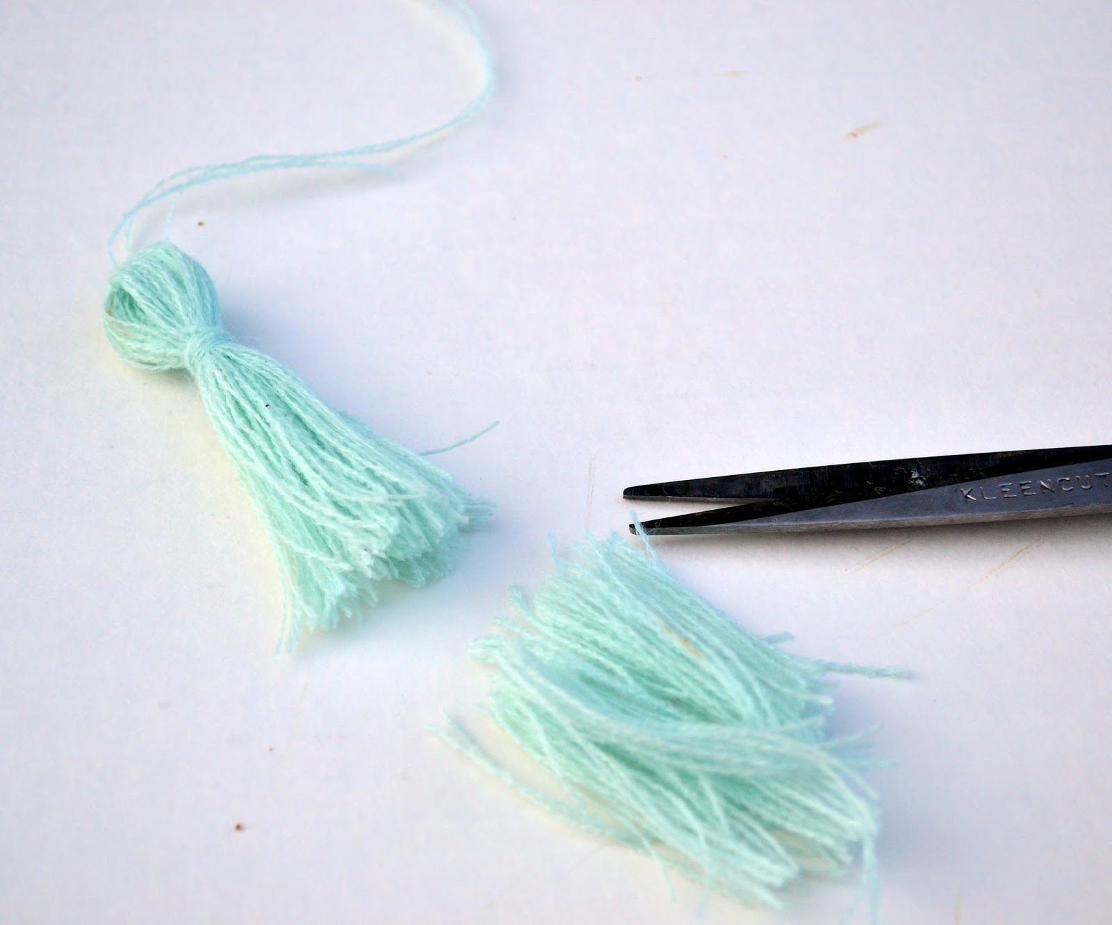 How to make embroidery floss tassels Rachel Teodoro