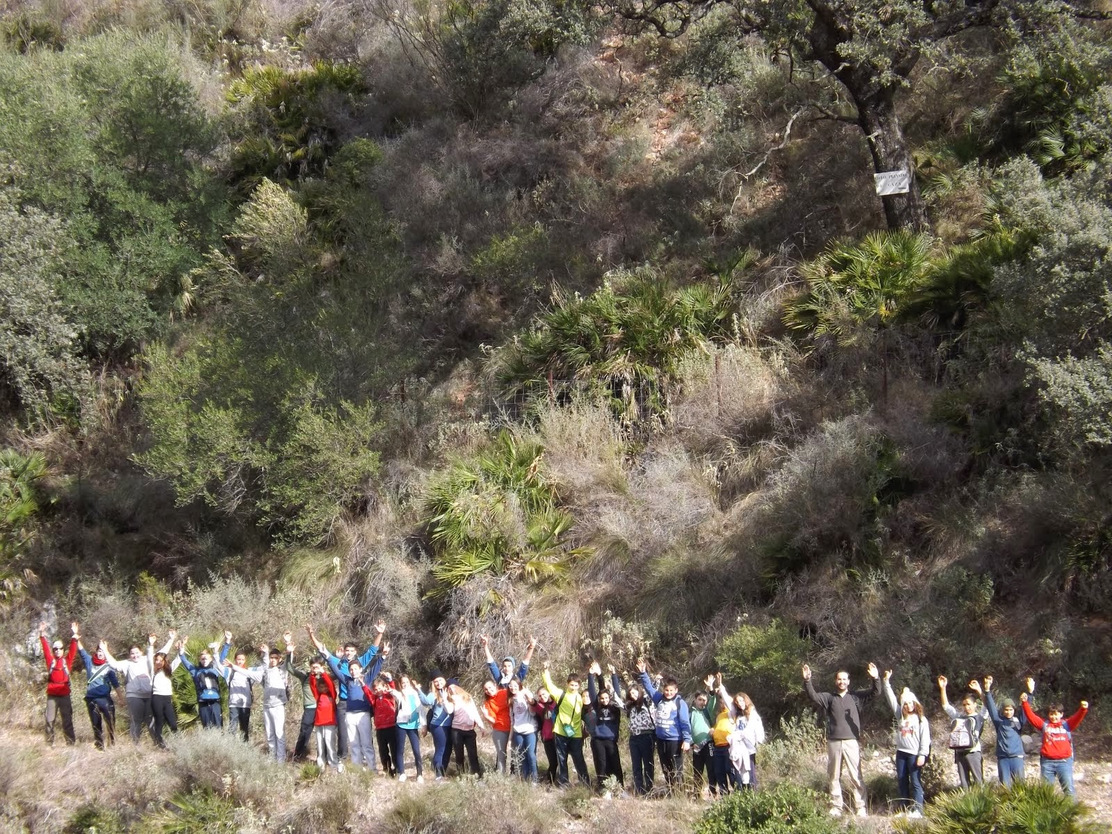 SENDERISMO HACIA LA CUEVA DEL GATO