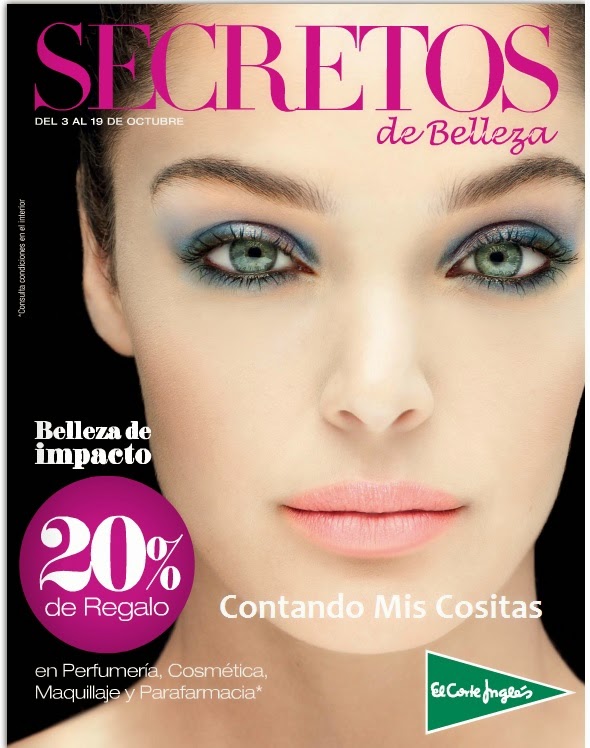 Muestras gratis con la revista Secretos de Belleza de El Corte Inglés -  Contando Mis Cositas...