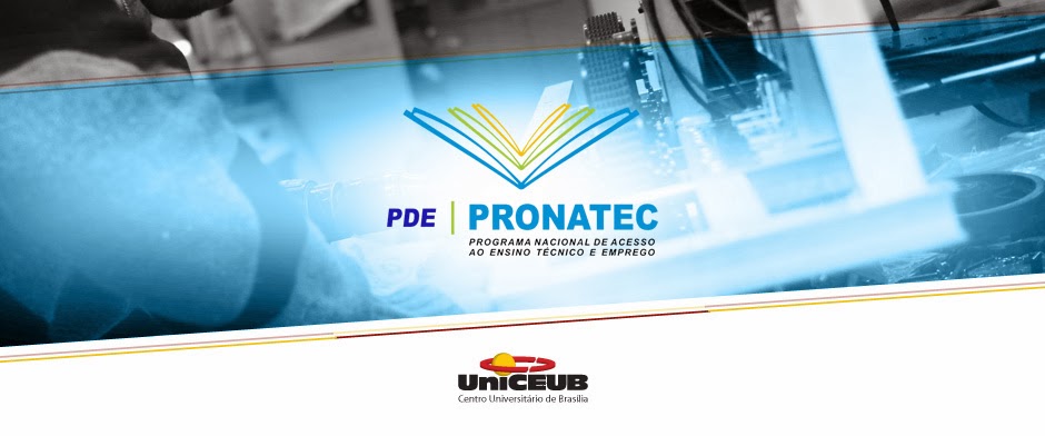 Cursos oferecidos pelo pronatec