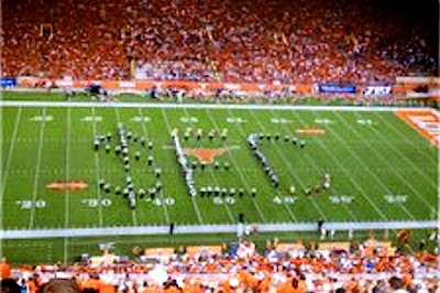 Rice marching band mocks Texas A&M and the "$EC." Rice marching band mocks Texas A&M and the "$EC."