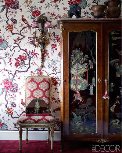 Alex papachristidis home chair display, traditional interior decor, design