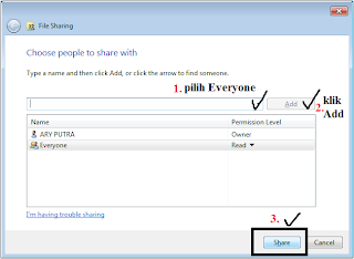 cara sharing file cara sharing file