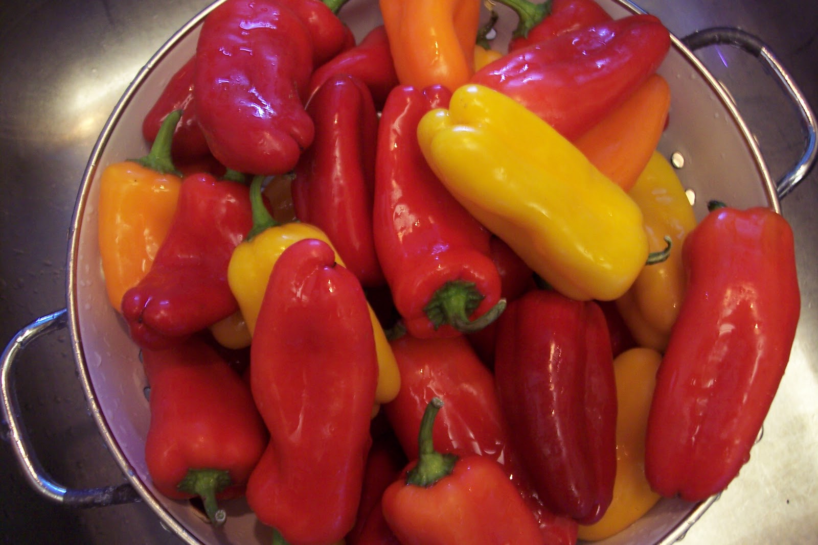 A Natural Nester Holiday Lights Sweet Pepper Relish